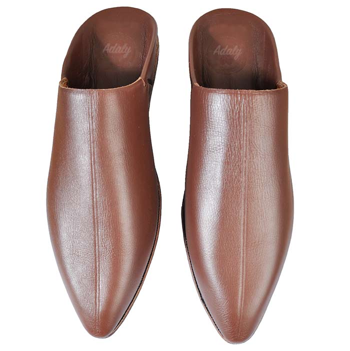 First choice Fes leather slippers for men