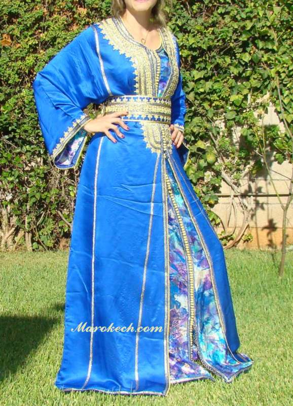 Marokkanischer Kaftan Azur - Haute Couture Kaftan