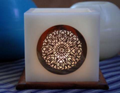Moroccan candle Arabesque | image 1