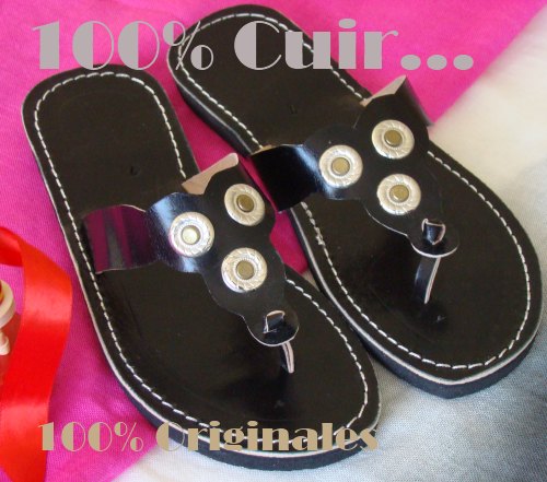 Touria Leather Sandals | image 3