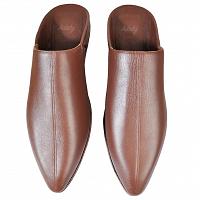 Moroccan Slippers: Bohemian slippers Genuine Leather