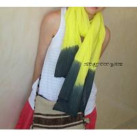 Yellow moroccan scarf