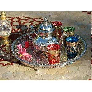 Moroccan tea service