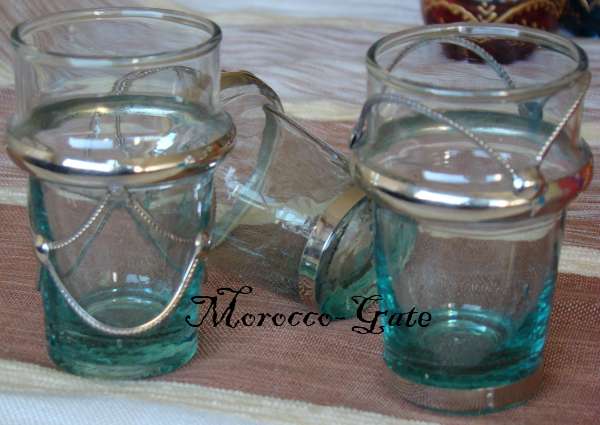Morocco Tea glasses Helab