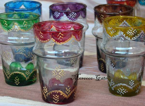 Vasos de té Derb Sultane